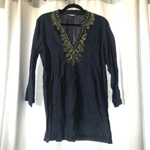 Lilly Pulitzer Navy Tunic